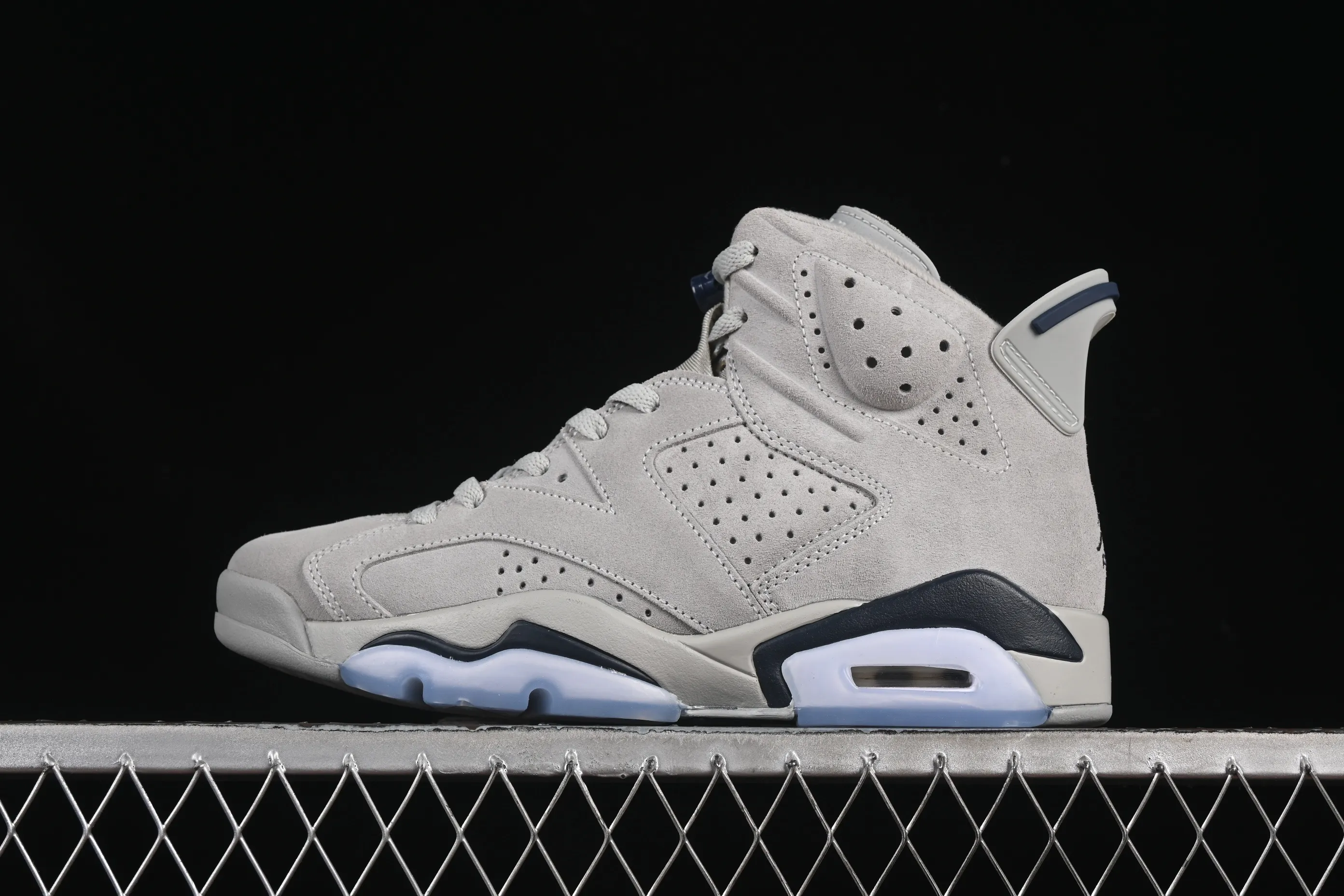 All categories Air Jordan Jordan series basketball shoes Air Jordan 6 F version Air Jordan 6 Retro "Georgetown" AJ6 Joe 6 Georgetown gray blue CT8529-012